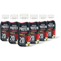 Melkunie Protein strawbvanil yogurtdrink 6-pack