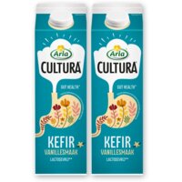 Arla Cultura kefir vanillesmaak 2-pack