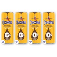 Chocomel 0% suiker toegevoegd 4-pack