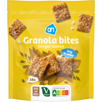 AH Granola bites ginger lemon