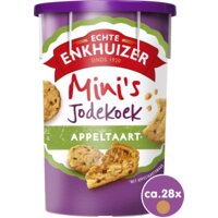 Echte Enkhuizer Mini's jodekoek appeltaart