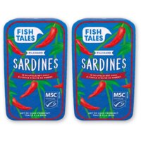 Fish Tales Sardines in olijfolie met chili 2-pack