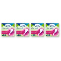 Tena Discreet ultra mini inlegkruisjes 4-pack
