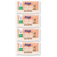Page Shea butter vochtig toiletpapier 4-pack