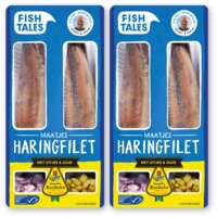 Fish Tales Maatjes haringfilet kesbeke zuur 2-pack