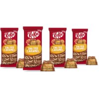 Kitkat Melkchocoladereep salted caramel 4-pack