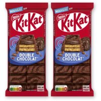 Kitkat Melkchocoladereep double chocolate 2-pck
