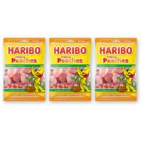 Haribo Happy peaches 3-pack