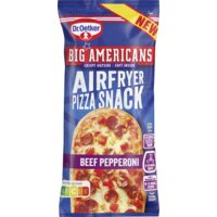 Dr. Oetker Big Americans airfryer snack pepperoni