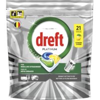 Dreft Platinum vaatwastabletten citroen