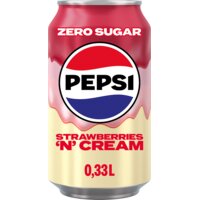 Pepsi Strawberry 'n' cream zero sugar