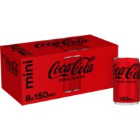 Coca-Cola Zero sugar mini 8-pack