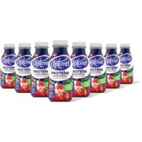 Optimel Proteine extra framboos aardbei 8-pack