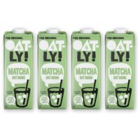 Oatly! Matcha haverdrank 4-pack