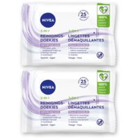 NIVEA Sensitive reinigingsdoekjes 2-pack