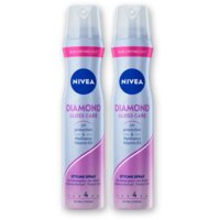 NIVEA Diamond gloss care styling spray 2-pack