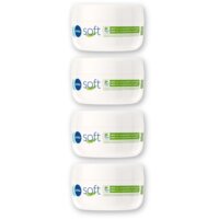 NIVEA Soft hydraterende creme 48u hydra 4-pack