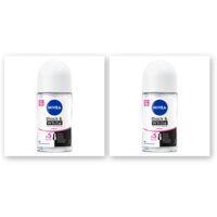 NIVEA Black & white original deo roller 2-pack
