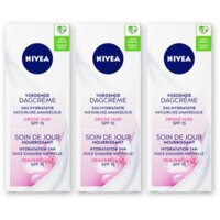 NIVEA Voedende dagcreme spf15 droge huid 3-pck
