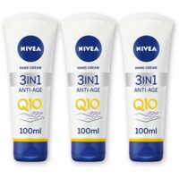 NIVEA 3in1 antiage q10 handcreme antirimpl 3pk
