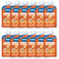 Nestlé Sunny fruits knijpfruit banaan 12m+ 12pk