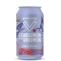 Gebrouwen door vrouw Sinas cerveza