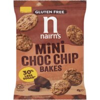 Nairn's Mini choc chip bakes glutenvrij
