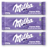 Milka Chocoladereep alpenmelk 3-pack