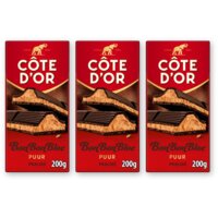 Côte d'Or BonBonBloc praliné puur 3-pack