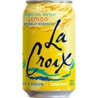 La Croix Sparkling water lemon