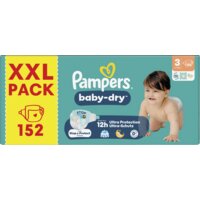 Pampers Baby-dry luiers maat 3 XXL pack