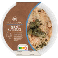 AH Loaded dip zalm met kappertjes