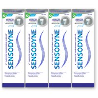 Sensodyne Repair & protect whitening tandpasta 4pk