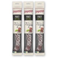 Stegeman Fuet knoflook basilicum 3-pack