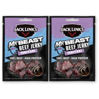 Jack Link's Mr beast beef jerky teriyaki 2-pack