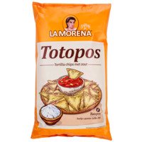 La Morena Totopos tortilla chips met zout