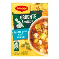 Maggi Groente bouillon minder zout